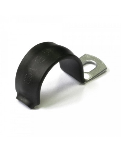 Скоба металлическая однолапковая с полимерным покрытием СМО-П d19-20 мм (100 шт/уп) Промрукав (PR08.6008) в Хабаровске Держатели, клипсы, скобы Pintop.ru