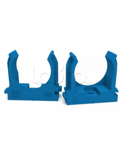 Крепеж-клипса для труб для монтажного пистолета синяя д32 (25шт/500шт уп/кор) Промрукав (PR13.0146) в Хабаровске Держатели, клипсы, скобы Pintop.ru