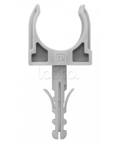 Крепеж-клипса с дюбелем серая д20 в малой упаковке (10шт/900шт уп/кор) Промрукав (PR13.0316) в Хабаровске Крепеж: Дюбели, шурупы, саморезы Pintop.ru