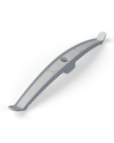 Держатель кабеля двусторонний для прямого монтажа в гофроящике серый (100 шт/кор) Промрукав (PR13.0487) в Хабаровске Аксессуары для кабель-канала Pintop.ru