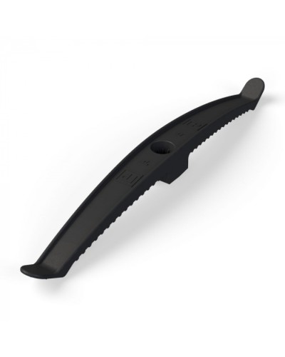 Держатель кабеля двусторонний для прямого монтажа в гофроящике черный (100 шт/кор) Промрукав (PR13.0488) в Хабаровске Аксессуары для кабель-канала Pintop.ru