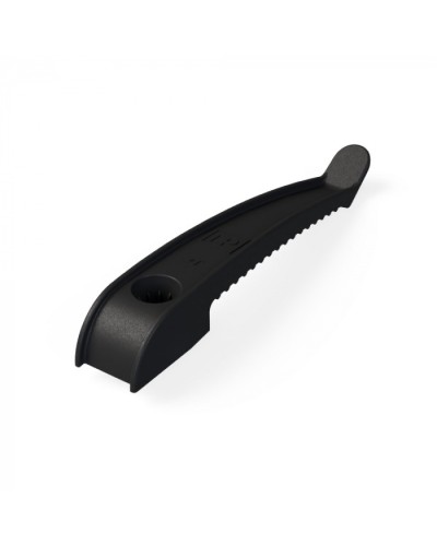 Держатель кабеля односторонний для прямого монтажа в гофроящике черный (200 шт/кор) Промрукав (PR13.0491) в Хабаровске Аксессуары для кабель-канала Pintop.ru