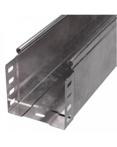 Лоток неперфорированный Стандарт 100х100х3000 (0,7 мм) (6 м/уп) Промрукав (PR16.0048) в Хабаровске Кабельные лотки Pintop.ru