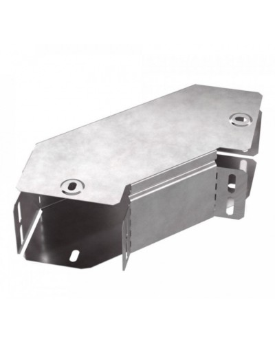 Угол горизонтальный 90 градусов с крышкой Стандарт 100х80 Промрукав (PR16.0412) в Хабаровске Аксессуары для кабель-канала Pintop.ru