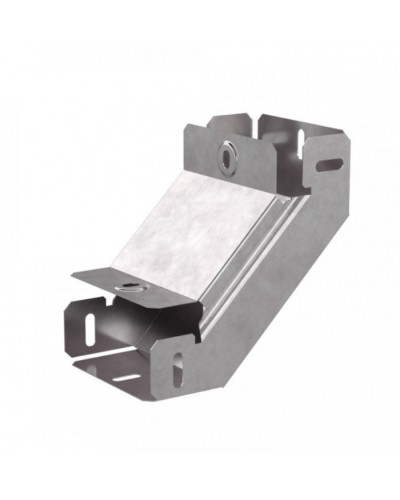 Угол вертикальный внутренний 90 градусов с крышкой Стандарт 100х50 Промрукав (PR16.0445) в Хабаровске Аксессуары для кабель-канала Pintop.ru