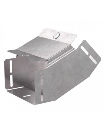 Угол вертикальный внутренний 45 градусов с крышкой Стандарт 150х100 Промрукав (PR16.0538) в Хабаровске Аксессуары для лотков Pintop.ru