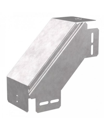 Угол вертикальный внешний 90 градусов с крышкой Стандарт 100х80 Промрукав (PR16.0543) в Хабаровске Аксессуары для кабель-канала Pintop.ru