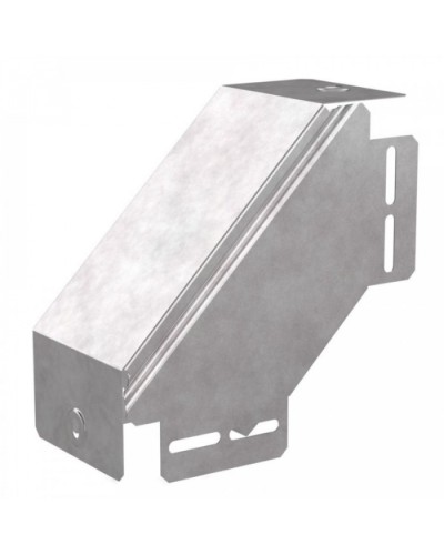 Угол вертикальный внешний 90 градусов с крышкой Стандарт 100х100 Промрукав (PR16.0544) в Хабаровске Аксессуары для лотков Pintop.ru