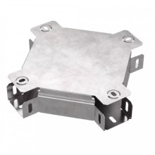 Х-образный ответвитель с крышкой Стандарт 50х50 Промрукав (PR16.0573)