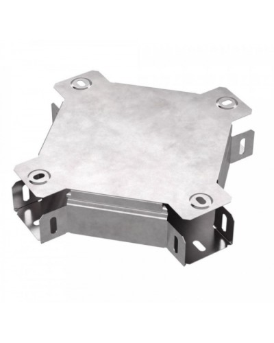 Х-образный ответвитель с крышкой Стандарт 50х50 Промрукав (PR16.0573) в Хабаровске Аксессуары для лотков Pintop.ru