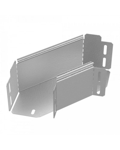 Угол горизонтальный 90 градусов Стандарт HDZ 100х100 Промрукав (PR16.1637) в Хабаровске Аксессуары для лотков Pintop.ru