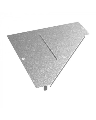 Крышка переходника левого Стандарт HDZ 500х150 Промрукав (PR16.1986) в Хабаровске Аксессуары для лотков Pintop.ru