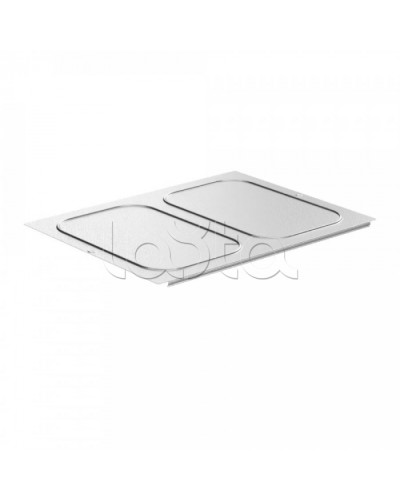 Крышка ответвителя Т-образного вертикального Стандарт HDZ 600 Промрукав (PR16.2017) в Хабаровске Аксессуары для лотков Pintop.ru