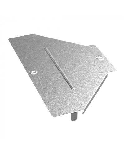 Крышка переходника симметричного Стандарт HDZ 400х150 Промрукав (PR16.2033) в Хабаровске Аксессуары для лотков Pintop.ru