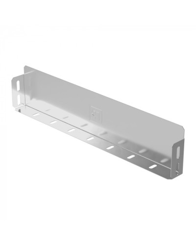 Заглушка лотка Стандарт INOX (AISI 304) 400х80 Промрукав (PR16.2486) в Хабаровске Аксессуары для лотков Pintop.ru