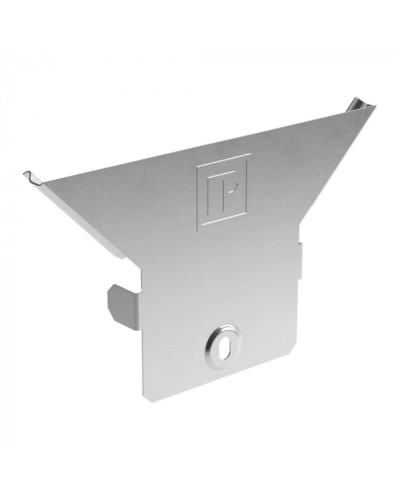 Крышка ответвителя вертикального Стандарт INOX (AISI 304) 100 Промрукав (PR16.2560) в Хабаровске Аксессуары для лотков Pintop.ru