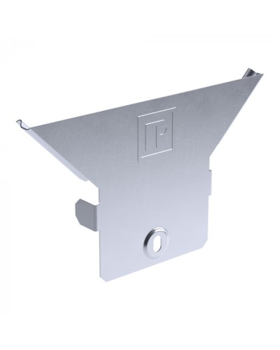 Крышка ответвителя вертикального Стандарт INOX (AISI 316) 100 Промрукав (PR16.2589) в Хабаровске Аксессуары для лотков Pintop.ru