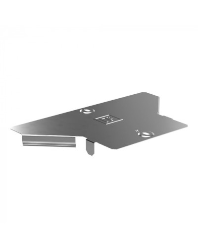 Крышка ответвителя горизонтального Стандарт INOX (AISI 304) 150 Промрукав (PR16.2651) в Хабаровске Аксессуары для лотков Pintop.ru