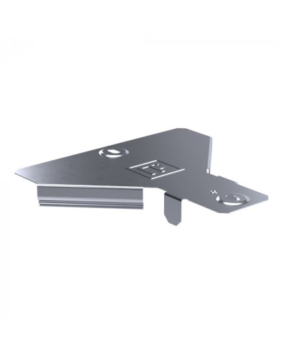 Крышка ответвителя горизонтального Стандарт INOX (AISI 316) 50 Промрукав (PR16.2679) в Хабаровске Аксессуары для лотков Pintop.ru