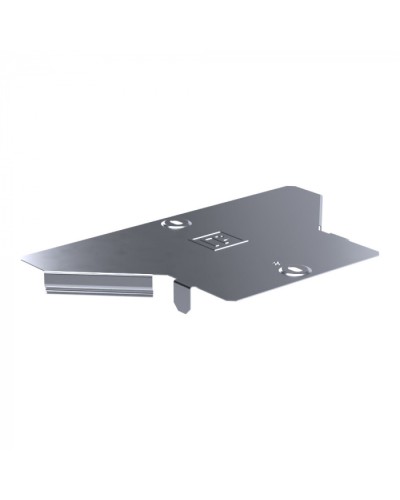 Крышка ответвителя горизонтального Стандарт INOX (AISI 316) 150 Промрукав (PR16.2681) в Хабаровске Аксессуары для лотков Pintop.ru