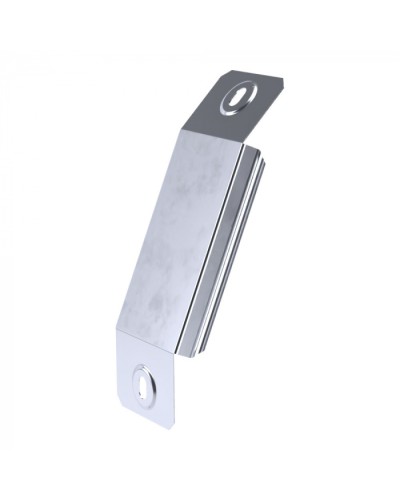 Крышка угла вертикального внешнего 45 градусов Стандарт INOX (AISI 316) 50 Промрукав (PR16.2949) в Хабаровске Аксессуары для лотков Pintop.ru