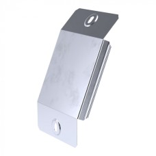 Крышка угла вертикального внешнего 45 градусов Стандарт INOX (AISI 316) 100 Промрукав (PR16.2950)