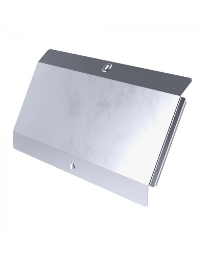 Крышка угла вертикального внешнего 45 градусов Стандарт INOX (AISI 316) 500 Промрукав (PR16.2955) в Хабаровске Аксессуары для лотков Pintop.ru