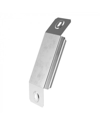 Крышка угла вертикального внешнего 90 градусов Стандарт INOX (AISI 304) 50 Промрукав (PR16.3009) в Хабаровске Аксессуары для лотков Pintop.ru