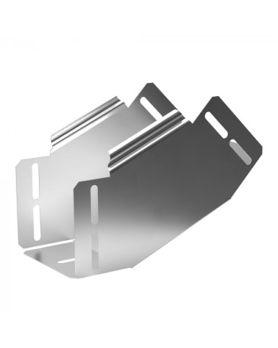 Угол вертикальный внутренний 45 градусов Стандарт INOX (AISI 304) 100х100 Промрукав (PR16.3144) в Хабаровске Аксессуары для лотков Pintop.ru