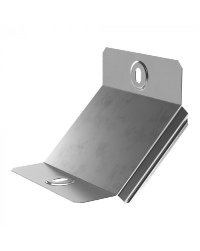 Крышка угла вертикального внутреннего 45 градусов Стандарт INOX (AISI 304) 100 Промрукав (PR16.3164) в Хабаровске Аксессуары для лотков Pintop.ru