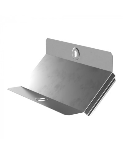 Крышка угла вертикального внутреннего 45 градусов Стандарт INOX (AISI 304) 200 Промрукав (PR16.3166) в Хабаровске Аксессуары для лотков Pintop.ru