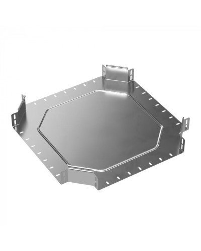 Ответвитель Х-образный Стандарт INOX (AISI 304) 400х80 Промрукав (PR16.3185) в Хабаровске Аксессуары для лотков Pintop.ru