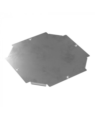 Крышка ответвителя Х-образного Стандарт INOX (AISI 304) 300 Промрукав (PR16.3197) в Хабаровске Аксессуары для лотков Pintop.ru