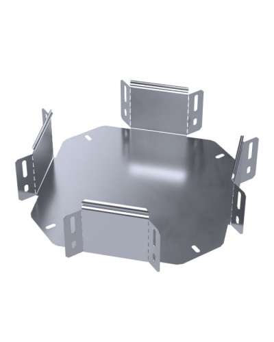 Ответвитель Х-образный Стандарт INOX (AISI 316) 150х100 Промрукав (PR16.3207) в Хабаровске Аксессуары для лотков Pintop.ru