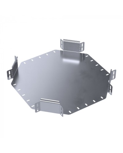 Ответвитель Х-образный Стандарт INOX (AISI 316) 300х80 Промрукав (PR16.3212) в Хабаровске Аксессуары для лотков Pintop.ru