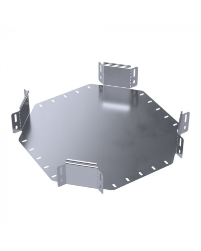 Ответвитель Х-образный Стандарт INOX (AISI 316) 300х100 Промрукав (PR16.3213) в Хабаровске Аксессуары для лотков Pintop.ru