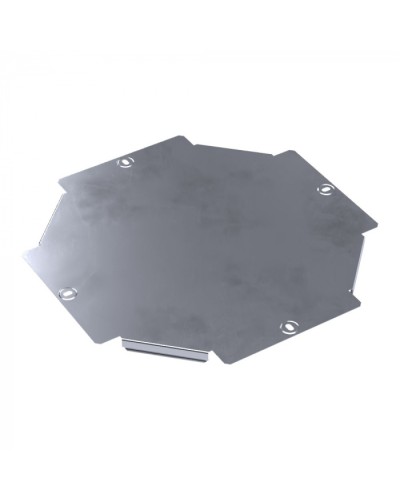 Крышка ответвителя Х-образного Стандарт INOX (AISI 316) 200 Промрукав (PR16.3226) в Хабаровске Аксессуары для лотков Pintop.ru