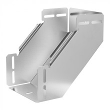 Угол вертикальный внутренний 90 градусов Стандарт INOX (AISI 304) 150х100 Промрукав (PR16.3267)