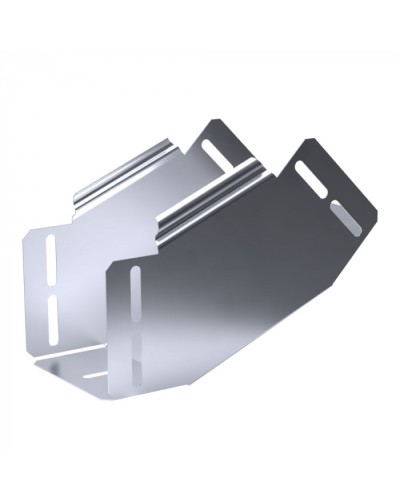 Угол вертикальный внутренний 45 градусов Стандарт INOX (AISI 316) 100х100 Промрукав (PR16.3286) в Хабаровске Аксессуары для лотков Pintop.ru