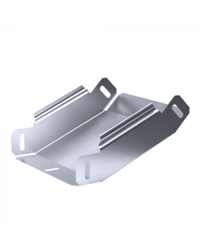 Угол вертикальный внутренний 45 градусов Стандарт INOX (AISI 316) 150х100 Промрукав (PR16.3289) в Хабаровске Аксессуары для лотков Pintop.ru