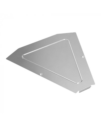 Крышка угла горизонтального 45 градусов Стандарт INOX (AISI 304) 600 Промрукав (PR16.3432) в Хабаровске Аксессуары для лотков Pintop.ru