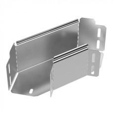 Угол горизонтальный 90 градусов Стандарт INOX (AISI 304) 100х100 Промрукав (PR16.3496)