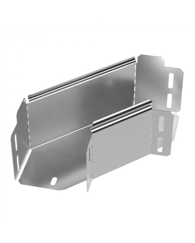 Угол горизонтальный 90 градусов Стандарт INOX (AISI 304) 100х100 Промрукав (PR16.3496) в Хабаровске Аксессуары для лотков Pintop.ru