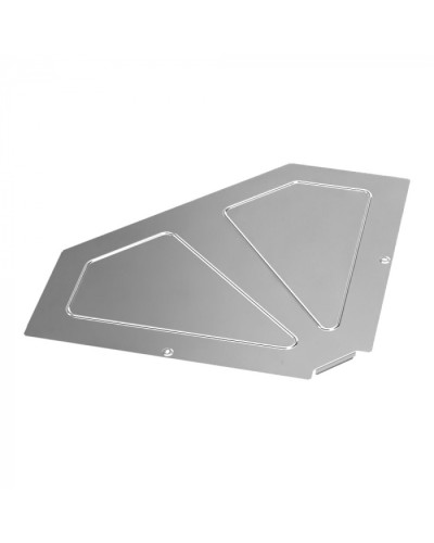 Крышка угла горизонтального 90 градусов Стандарт INOX (AISI 304) 600 Промрукав (PR16.3522) в Хабаровске Аксессуары для лотков Pintop.ru