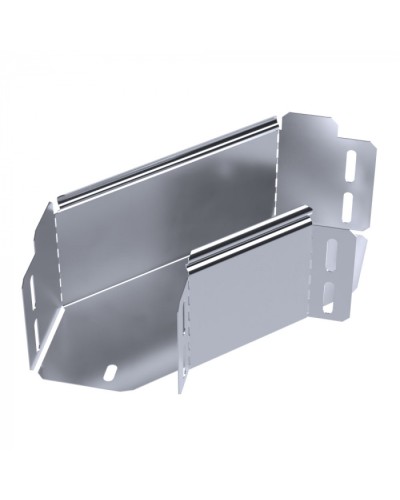 Угол горизонтальный 90 градусов Стандарт INOX (AISI 316) 100х100 Промрукав (PR16.3526) в Хабаровске Аксессуары для лотков Pintop.ru