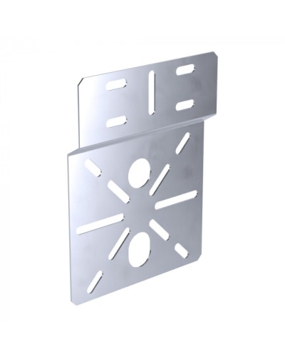 Монтажная пластина для ЭМК Стандарт INOX (AISI 316) 195х150 Промрукав (PR16.3813) в Хабаровске Аксессуары для лотков Pintop.ru