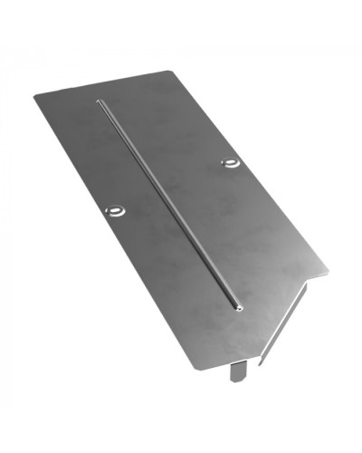 Крышка переходника левого Стандарт INOX (AISI 304) 600х500 Промрукав (PR16.5525) в Хабаровске Аксессуары для лотков Pintop.ru