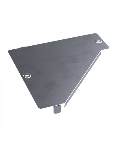 Крышка переходника левого Стандарт INOX (AISI 316) 300х100 Промрукав (PR16.5579) в Хабаровске Аксессуары для лотков Pintop.ru