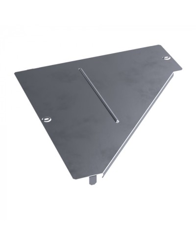 Крышка переходника левого Стандарт INOX (AISI 316) 500х150 Промрукав (PR16.5585) в Хабаровске Аксессуары для лотков Pintop.ru