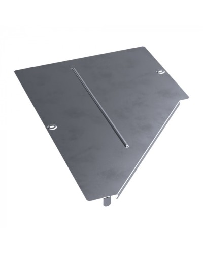 Крышка переходника левого Стандарт INOX (AISI 316) 600х300 Промрукав (PR16.5589) в Хабаровске Аксессуары для лотков Pintop.ru